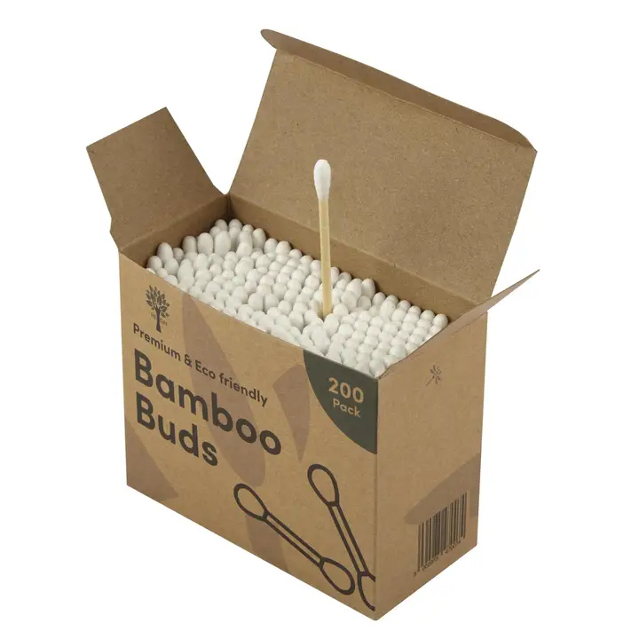 Bamboo Cotton Buds - 200 Pack - Image 2