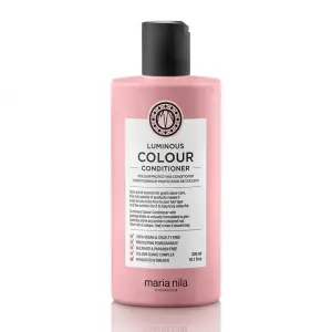 Illuminate your colour Pink bottle of Maria Nila luminous colour conditioner.